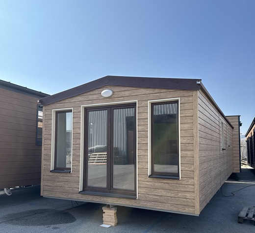 Super Arktik 10×4 m mobilný dom Decosiding fasáda | celoročné bývanie