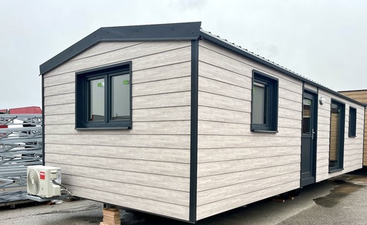 Mobilný dom Super Arktik – bočný pohľad na moderný mobilheim