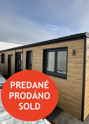 Mobilný dom SUPER ARKTIK FAMILY 3+kk | moderný mobilheim predané