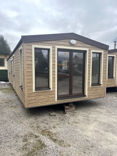 Mobilný dom Super Arktik – fasáda Decosiding | Moderný vzhľad