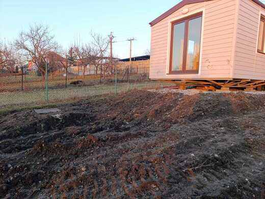 Umiestnenie mobilného domu Super Arktik na pozemku