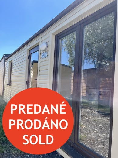 Mobilný dom Super Arktik s béžovou fasádou – predané