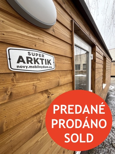 Mobilný dom Super Arktik Wood – predaný model