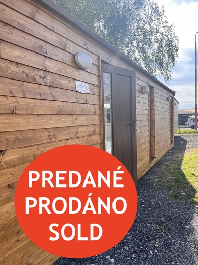 Mobilný dom SUPER ARKTIK WOOD – PREDANÉ